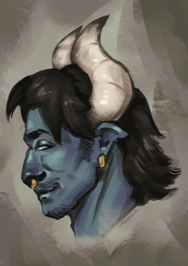 D&D Firbolg Portrait