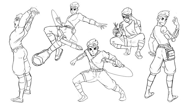 Clay Poses