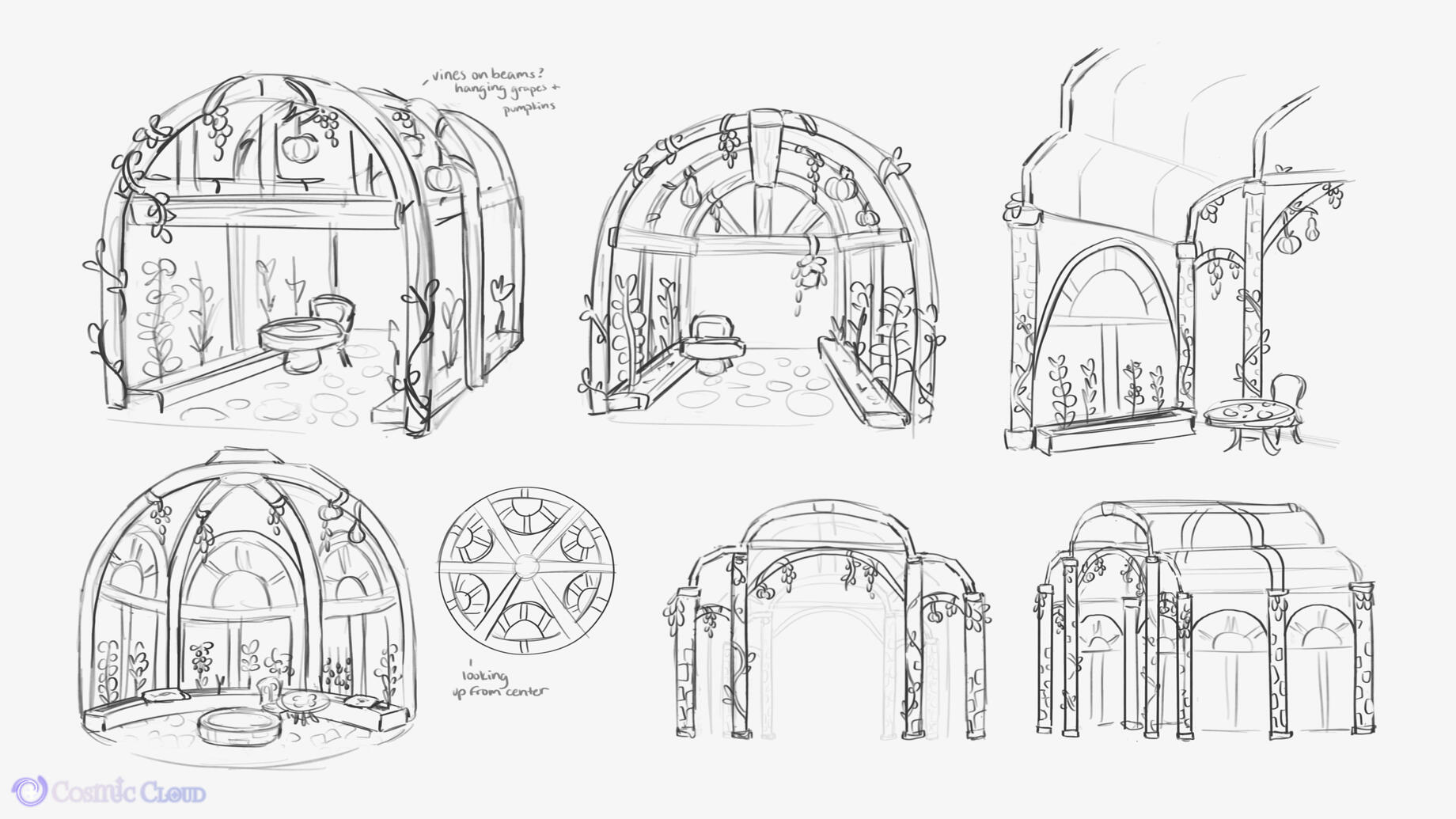 Greenhouse Tea Shop Structure Explorations